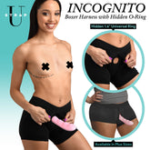 Incognito Boxer Harness w/ Hidden O-Ring - ML
